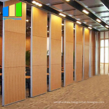 Aluminum Profile Acoustic Sliding Room Dividers Door Partitions Movable Partition Walls For Hotel